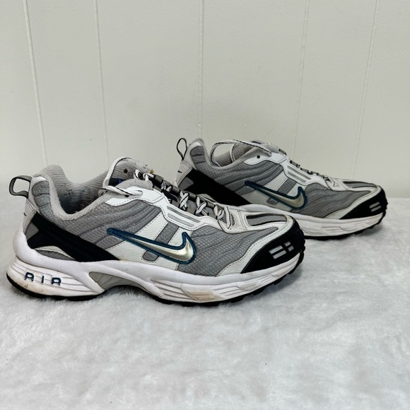 Nike Other - NIKE AIR Copius 310317-001 White Gray Black Athletic Shoes Mens Size 8